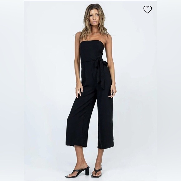 PRINCESS POLLY THE KIT JUMPSUIT BLACK SIZE 6 - Picture 2 of 8